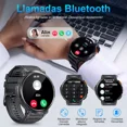 thumbnail image 2 of Reloj Inteligente Hombre Militar Linterna Llamada Smartwatch, 2 of 8