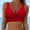 Red, variant on Generic Women's Underwire Bikini Tops Criss Cross Push Up Full Coverage Swim Top Sexy V Neck Bikini Bathing Suit Top Only