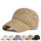 thumbnail image 2 of Gorra de béisbol con agujeros para mujer, gorro de malla transpirable, ajustable, para vacaciones, Verano, 2 of 4