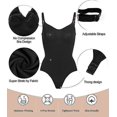 thumbnail image 2 of Body para mujer, moldeador de abdomen, sin costuras, moldeador de cuerpo, levantador de glúteos, 2 of 4