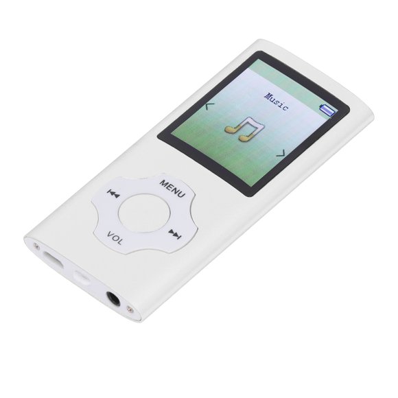 Lecteur MP3 avec BT 5.0, Lecteur de Musique Numérique Portable MP3 MP4 Intégré - Haut-Parleur Intégré, Écran 1.8 Pouces, Enregistreur Vocal, Supporte jusqu'à 128 Go
