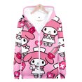 thumbnail image 1 of Sanrio-Chaqueta con capucha estilo informal con cremallera, cárdigan con diseños de dibujos animados bonitos impresos de Keroppi My Melody Cinnamoroll, 2023, 1 of 4