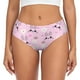 thumbnail image 1 of Fotbe Rabbit Face Calzones Estampados para Mujer – Ropa Interior de Algodón, Cómoda, Suave y Elástica-3X-Large, 1 of 6