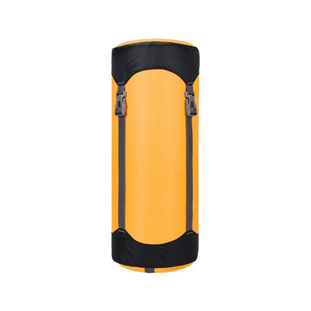 Compact Sleeping Bag Storage Sack (Size S), Lightweight Waterproof Organizer for Camping Gear, Durable Polyester with Compression Straps