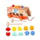thumbnail image 3 of Juguete Montessori de madera, juego de clasificación de formas, juguete para martillar y golpear, actividades para el desarrollo temprano del bebé,, 3 of 9