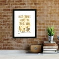 thumbnail image 4 of Designs ByLITA Good Things Come To Those Who Hustle, 11 x 14 White Framed Wall Art Print | Positive Motivational Decor, 4 of 7