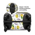 thumbnail image 4 of Daiia Lavender Flowers Luggage Cover, Thickened Washable Travel Luggage Covers, Elastic Unique Baggage Covers for 18-20 inch Luggage-Large, 4 of 9