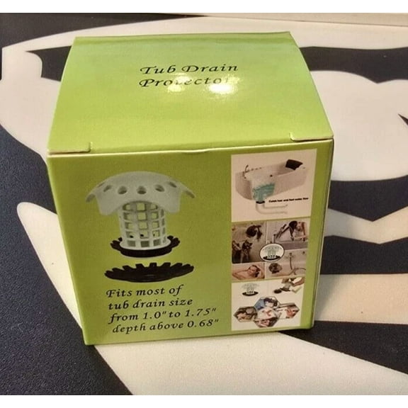 Bathtub Drain Protector Hair Catcher Strainer - #257