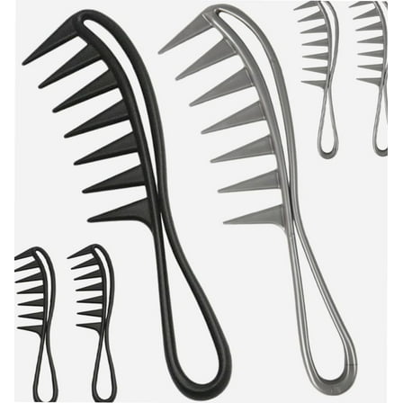 6pcs Comb Hair Combs for Women Wide Tooth Comb Men Hairbrush Mens Beard Comb Hair Combs for Men Wide Tooth Comb with Handle Extra Wide Tooth Comb Curl Comb for Brushing Out Curls