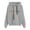 Grey, variant on WZXFASHION Women's Casual Printed Long-sleeved Hooded Sweater Summer Savings Clearance wool pullover sweater