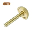 thumbnail image 3 of Uxcell 4Pcs Brass Decorative Screws with Caps, 15 mm Mirror Screws Cap Nails Fasteners for Decorative Mirror Furniture, 3 of 5