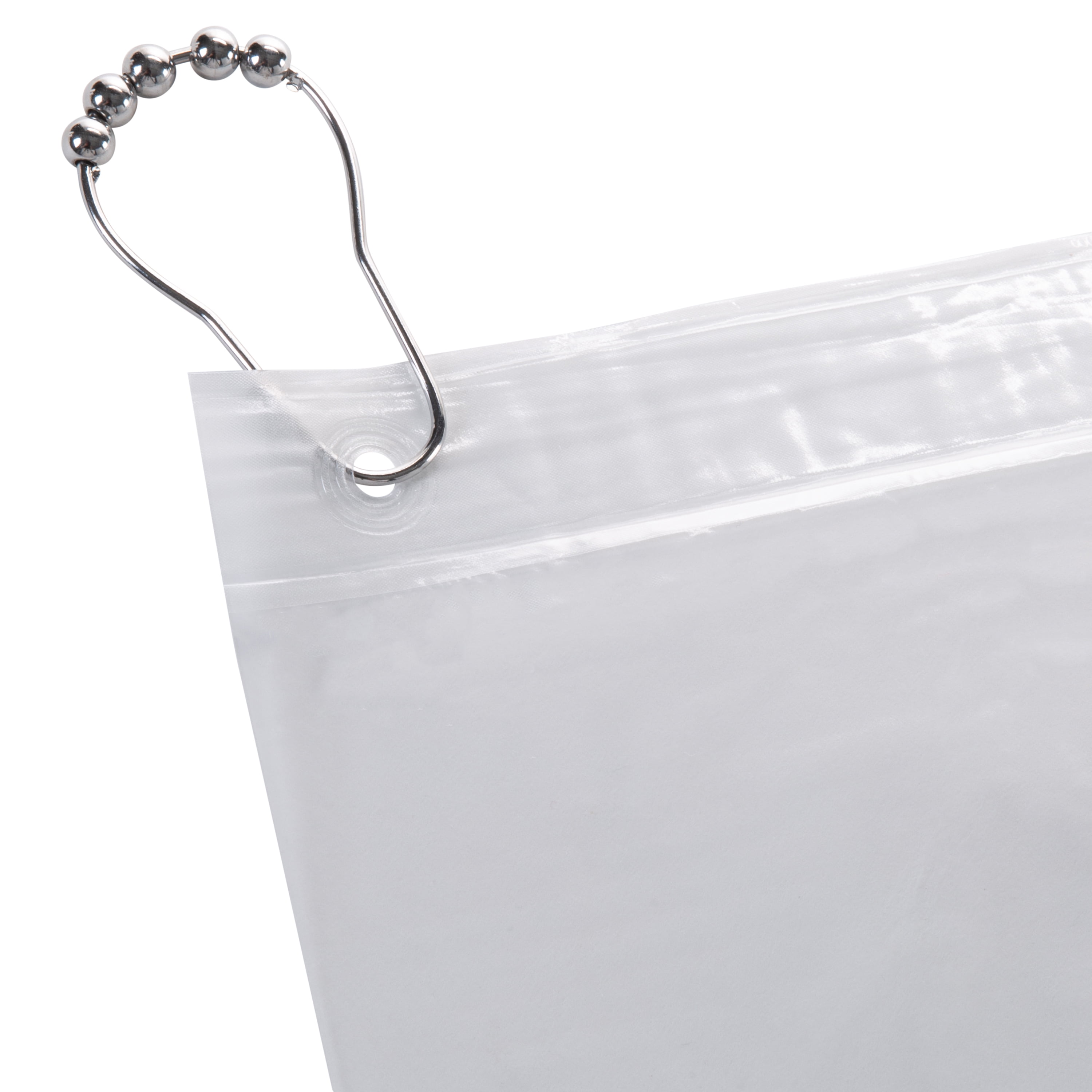 Bath Bliss PVC Shower Liner in Clear