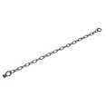 thumbnail image 1 of HERM SPRENGER BLACK STAINLESS STEEL SHORT LINK FUR SAVER 3.00 MM 26 INCH, 1 of 3