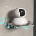 thumbnail image 3 of Lindbes 1pc Wall-Mounted Camera Stand Shelf For Children Room  Universal Bracket For Surveillance Cameras, 3 of 6