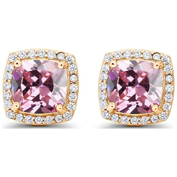 Boucles d'oreilles clou trèfle à vis en or 14K, 4 mm-6 mm – ASSAY