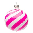 thumbnail image 1 of Esferas Navideñas Artesanales Caramelo Varios Colores 12 Pza, 1 of 8