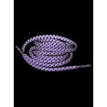 thumbnail image 2 of INSPIRE CHIC 2 Paires Lacets Ronds Élastiques Réfléchissants Unisexes pour Espadrilles Violet Foncé 140 cm/55 Pouces, 2 of 5