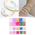 thumbnail image 3 of 10 rejillas de de vidrio, juego de surtido de , juego de pequeñas espaciadoras para joyería, bolsos, ropa, pulseras, B Sunnimix Cuentas pequeñas, 3 of 7