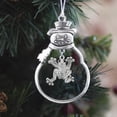 thumbnail image 2 of 1.0 Carat Frog Snowman Holiday Ornament, 2 of 2