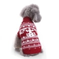 thumbnail image 5 of Ropa navideña de invierno para mascotas, abrigos cálidos clásicos, bonito regalo de Navidad para cachorros y gatitos, 5 of 5