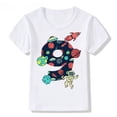 thumbnail image 4 of Camiseta de algodón con dibujos animados para niños, ropa para niños y niñas, ropa para cumpleaños de 6, 7, 8 y 9 años, camiseta con estampado de nueve planetas, 4 of 5