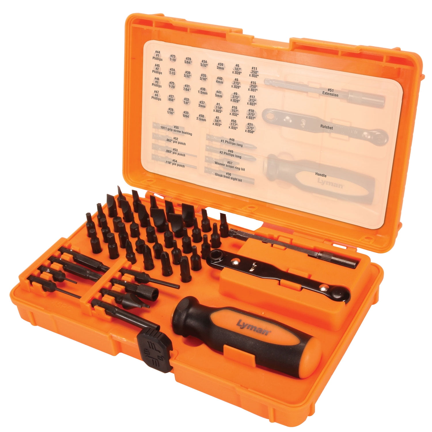 Lyman Master Gunsmith Tool Kit, 45 Piece, Gunsmithing Tools & Accessories