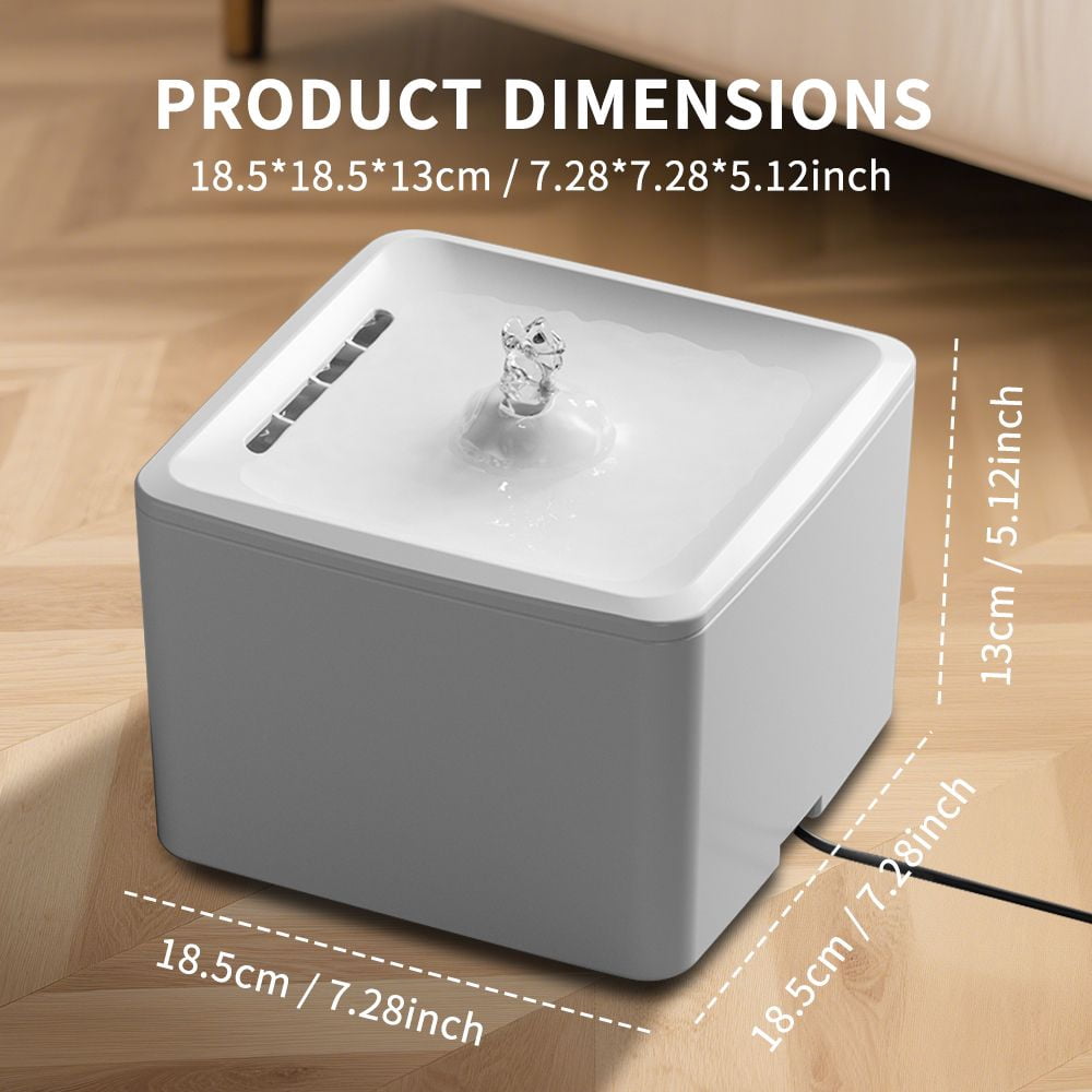 Cat Water Fountain, Automatic Circulating Pet Drinking Fountain, Indoor Cat Dog Water Dispenser  RLB