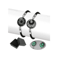 thumbnail image 1 of 2pc Pulseras Para Parejas De Sol Y Luna Xtellar Brilla Oscuridad, 1 of 4