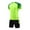 Green, variant on AHTJRT Kids Jersey Outfits Basketball Football Trainning Uniform Sets Slim Short Sleeve Shirt and Shorts Sweatsuits Set Green 10-11 Years