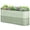 6.6'x2'x3' Green, variant on KING BIRD 8x2x3 ft Raised Garden Bed 12 in 1 Galvanized Steel Metal Planter Garden Box Outdoor for Gardening, Vegetables, Flowers, Beige