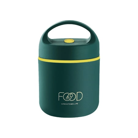 

Pompotops Clearance 304 Stainless Steel Mini Breakfast Cup Sealed Handle Insulation Portable Outdoor Milk Handy Cup Soup Can Mug