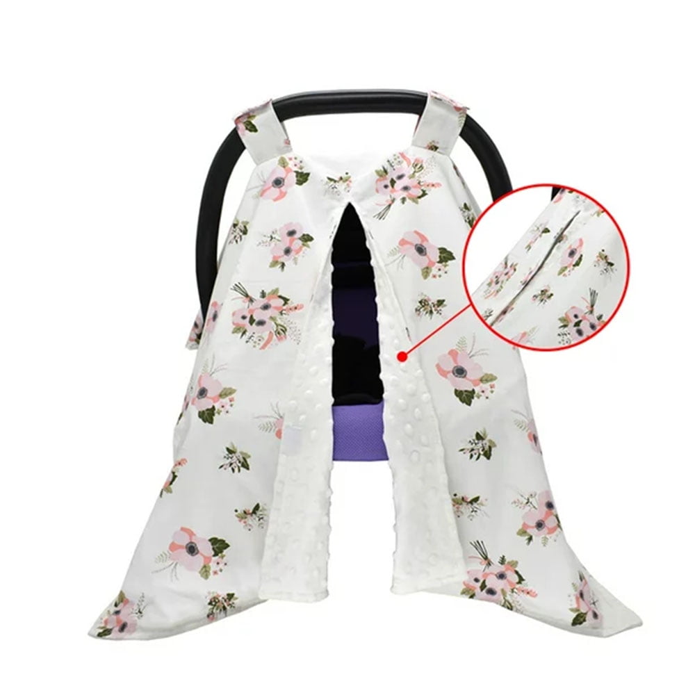CNKOO Baby Car Seat Cover, Car Seat Covers for Babies Multi-use Infant Carseat Canopy Cover for Girls Boy Nursing Breastfeeding Cover