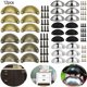 thumbnail image 4 of 12PCS Retro Kitchen Drawer Cabinet Door Handle Furniture Knobs Handware Cupboard Iron Antique Shell Pull Handles, 4 of 8