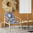 thumbnail image 2 of Moclever Waterproof Rocking Chair Cushion, 2Pcs Polyester Filling Back and Seat Cushion with Non-Slip Ties for Indoor Outdoor Car, 2 of 12