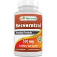 thumbnail image 1 of Resveratrol Best Naturals 500 mg 60 Cápsulas, 1 of 3