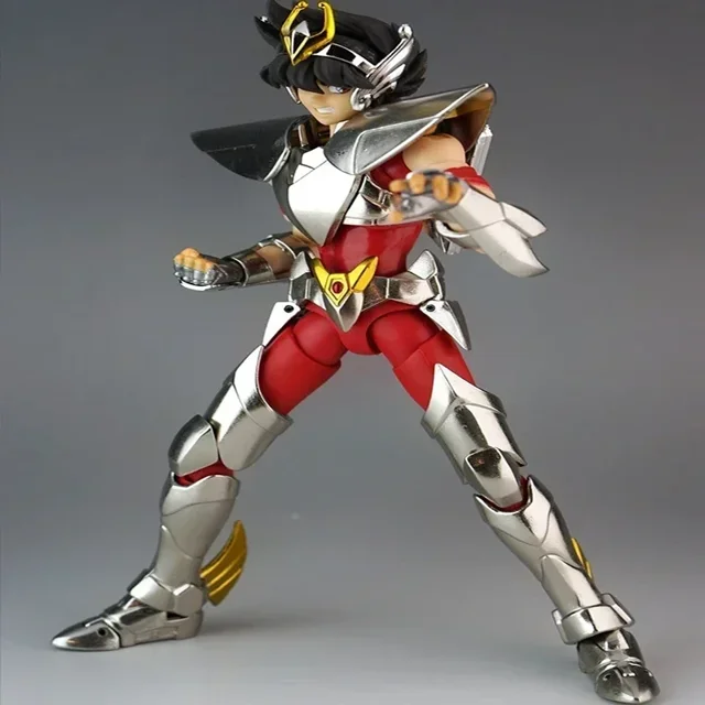 Nuevo en Stock Saint Seiya Myth Cloth Ex figuras de Anime Pegaso Sagitario Aiolos armadura del zodiaco ornamento de acción modelo de juguete regalos