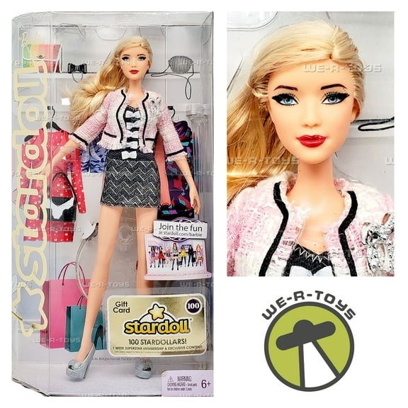 Stardoll Barbie Doll Space Blonde 2011 Mattel W2205