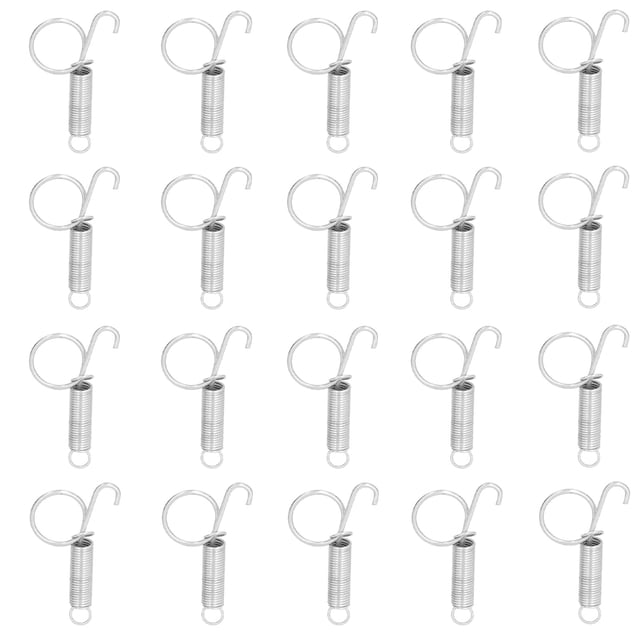 p>Pêne à Ressort à Doigt, Facile à Utiliser 20PCS Porte-Cage Ressort pour Animalerie pour la Maison pour la Ferme/p>