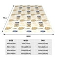 thumbnail image 3 of Fuzoiu Peanuts Print Ultra-Soft Micro Fleece Blanket,All Seasons Flannel Throw, Lightweight Blanket for Bed, Sofa, Couch, Movie Night, Camping, and Travel-, 3 of 7