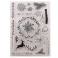 thumbnail image 1 of Wreath Deer Silicone Clear Seal Stamp Diy Scrapbooking Embossing Photo Album Art, 1 of 4