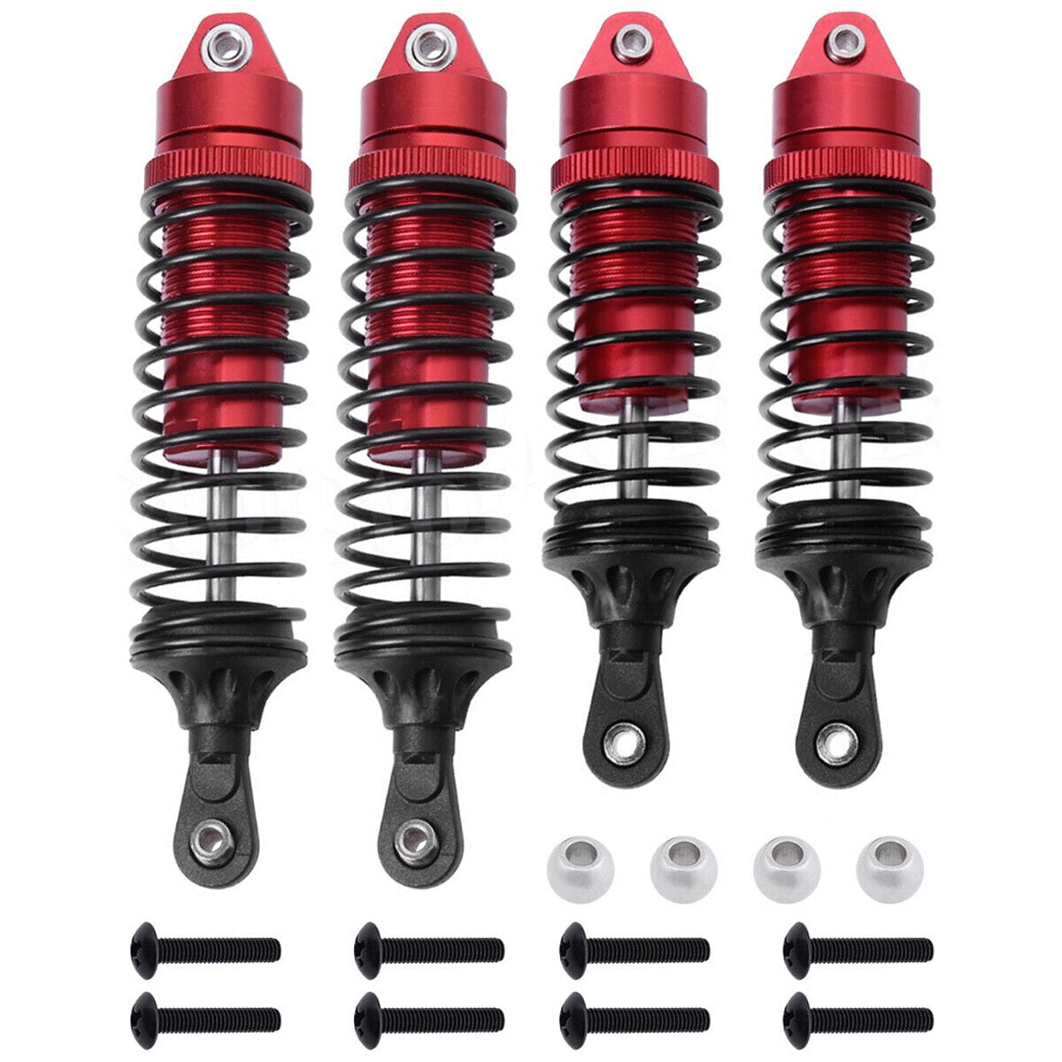 4Pcs Front Rear Shocks Kit For 1/10 Traxxas Slash Rustler Stampede VXL