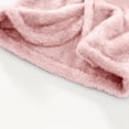 thumbnail image 4 of Gibobby Toddler Boys Girls Kids Hooded Bathrobe,Soft Flannel Loungewear Robe with Adjustable Tie,Cartoon Print,for Toddlers to Kids 18 Month 2T 3T 4T 5T 6T Little Kids Pajamas,Pink,Size 10-12T, 4 of 5