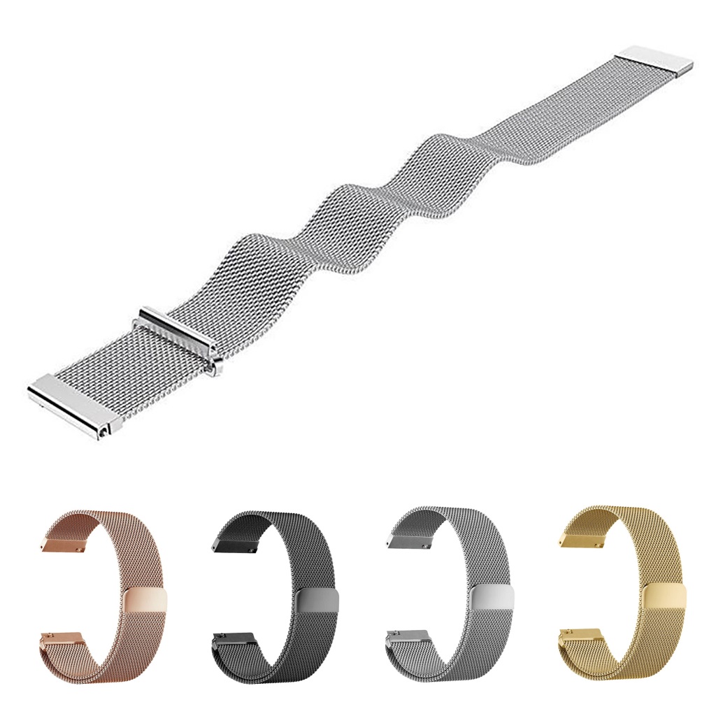 StrapsCo Polished Stainless Steel 