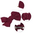 thumbnail image 5 of Ganga Única 1 Pc Clip de Cabello Clásico en Forma de Lazo para Mujeres y Niñas 5.51"x3.54"x1.38" Rojo Profundo, 5 of 5