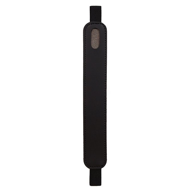 CSChome Trousse à Crayons avec Sangle Élastique Réglable Support de Tablette en Nylon Bande Élastique Étui en Cuir Artificiel Rangement Anti-Perte