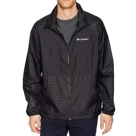 Columbia Coats & Jackets - Columbia Mens Large Mock-Neck Zip-Up Windbreaker Jacket - Walmart.com