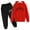 Z01-Red, variant on Boys Tracksuit Set Sweatshirt and Pants Soccer Outfit Solid Color Hoodie Sets 2 Pieces Boys Sweatsuit Set School Uniform