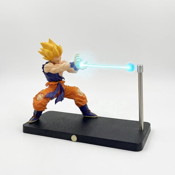 8 Inch Goku Kamehameha Magnetic LED Touch Lamp Anime Light