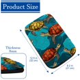 thumbnail image 4 of Turtle Soft Furry Printed Car Armrest Mat 12.5x8.2 Inch - Comfortable Armrest Accessory for Added Style and Support on the Go, 4 of 6