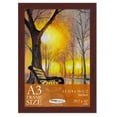 thumbnail image 3 of A3 Frame Brown Mahogany Finish Wood 11.75x16.5 Frame - Wood A3 Picture Frame, UV Acrylic, 3 of 9